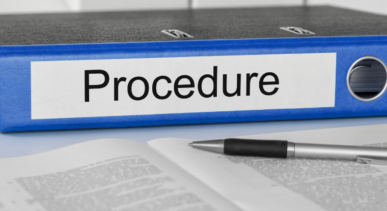 writing procedures