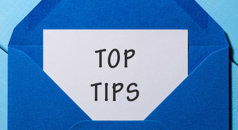top ten tips for your team
